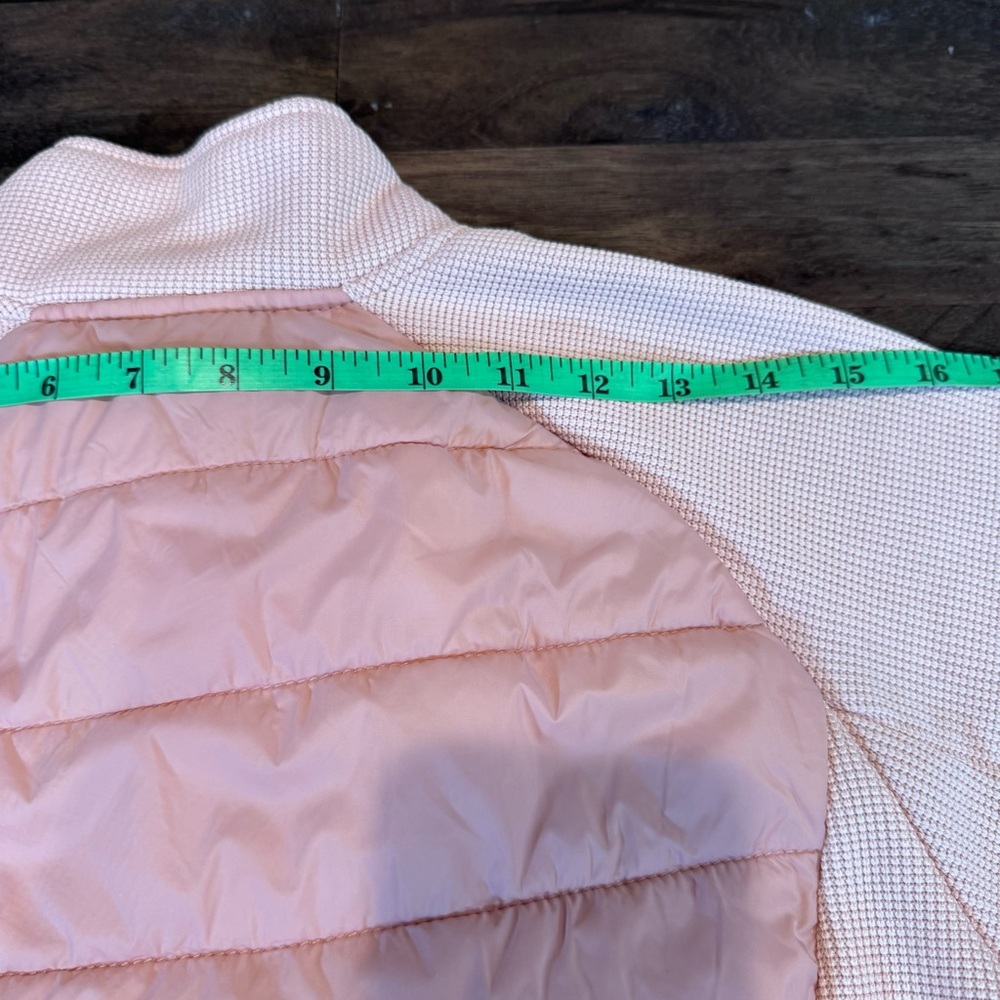 Spyder Nova Full Zip Hybrid Light Pink Quilted Jacket, Size S/P/P - Picture 7 of 13